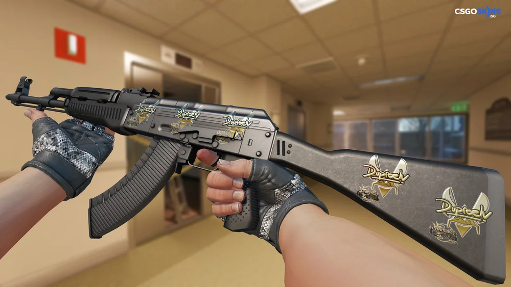 Sticker | dupreeh (Gold, Champion) | Paris 2023 Artwork