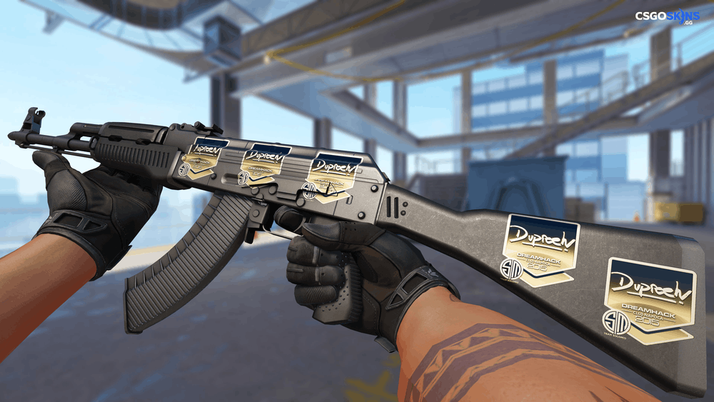 Sticker | dupreeh (Gold) | Cluj-Napoca 2015 Artwork