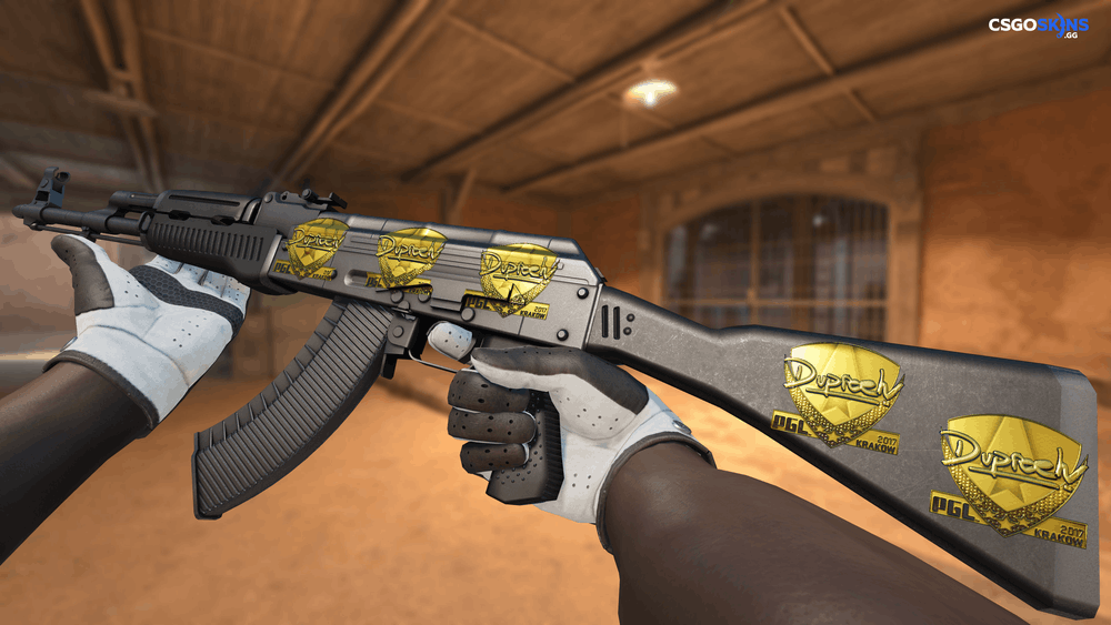 Sticker | dupreeh (Gold) | Krakow 2017 Artwork