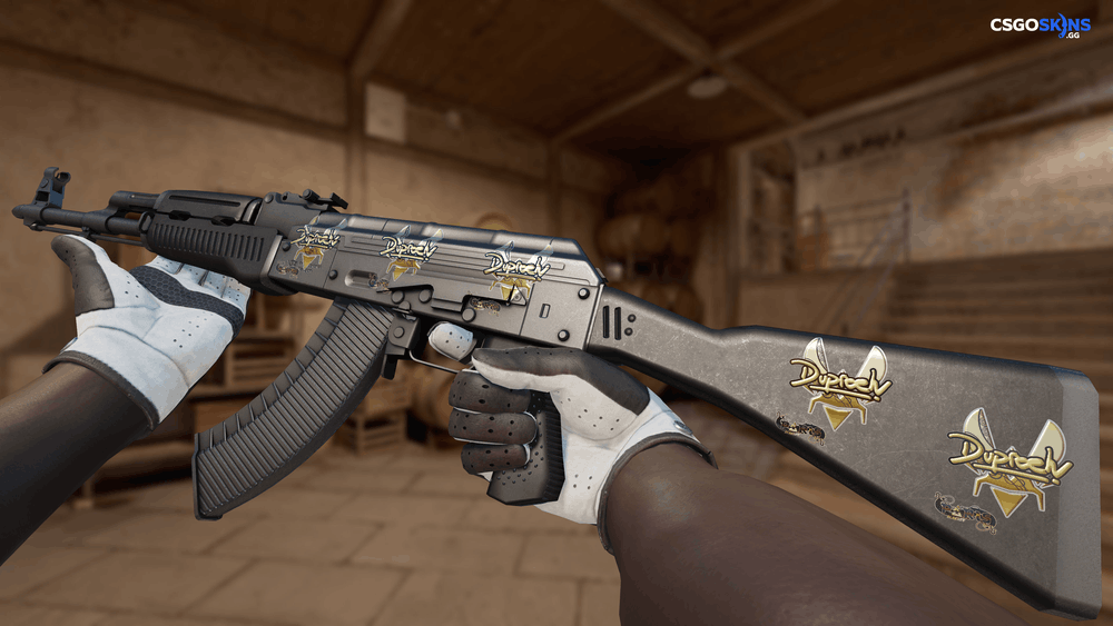 Sticker | dupreeh (Gold) | Paris 2023 Artwork