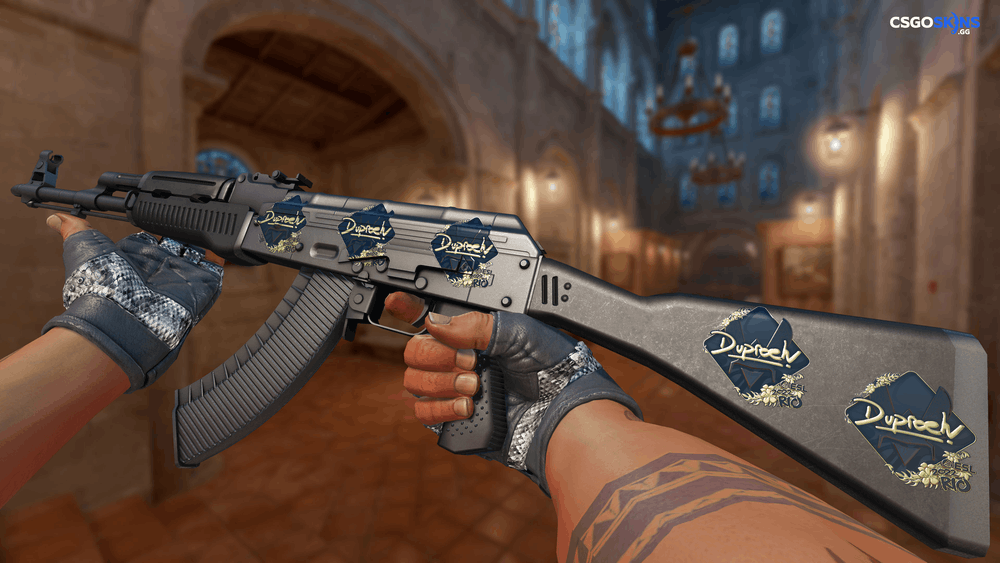 Sticker | dupreeh (Gold) | Rio 2022 Artwork