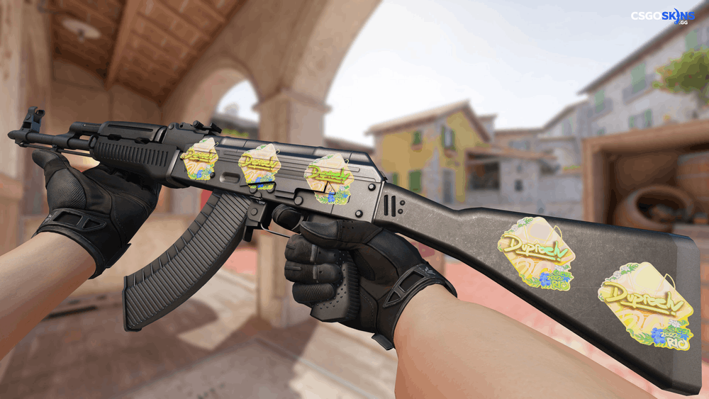 Sticker | dupreeh (Holo) | Rio 2022 Artwork