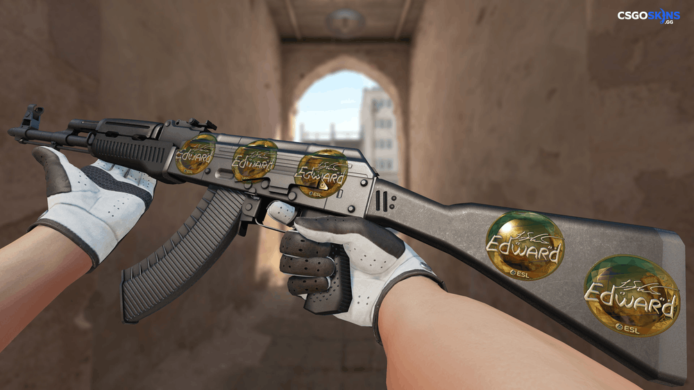 Sticker | Edward (Gold) | Katowice 2019 Artwork