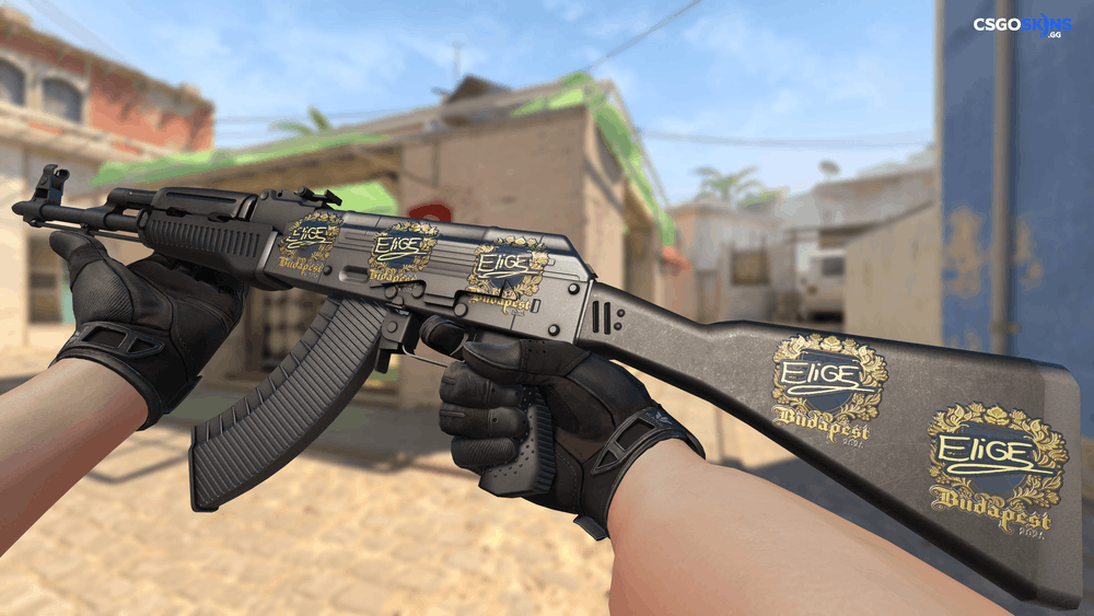 Sticker | EliGE (Gold) | Budapest 2025 Artwork