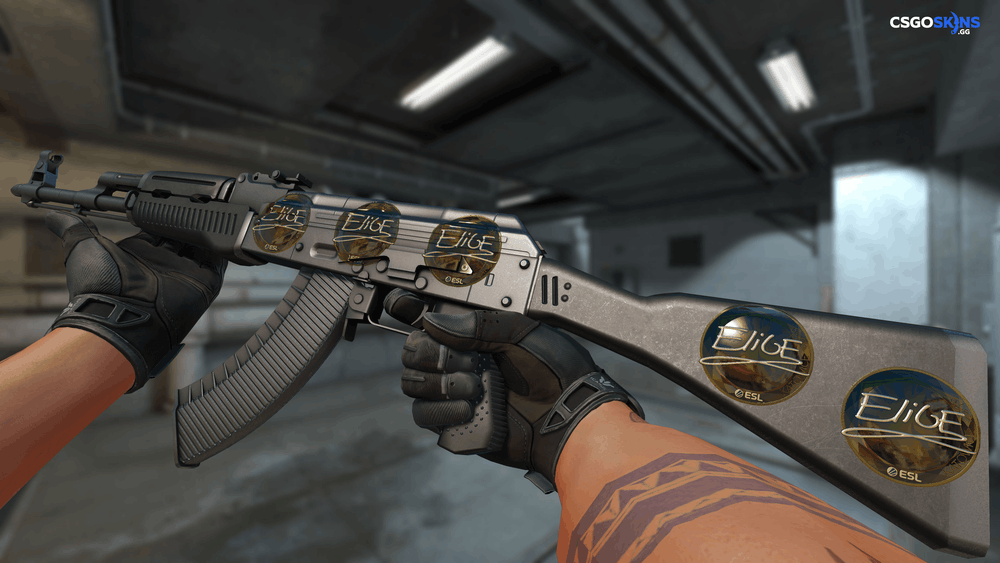 Sticker | EliGE (Gold) | Katowice 2019 Artwork