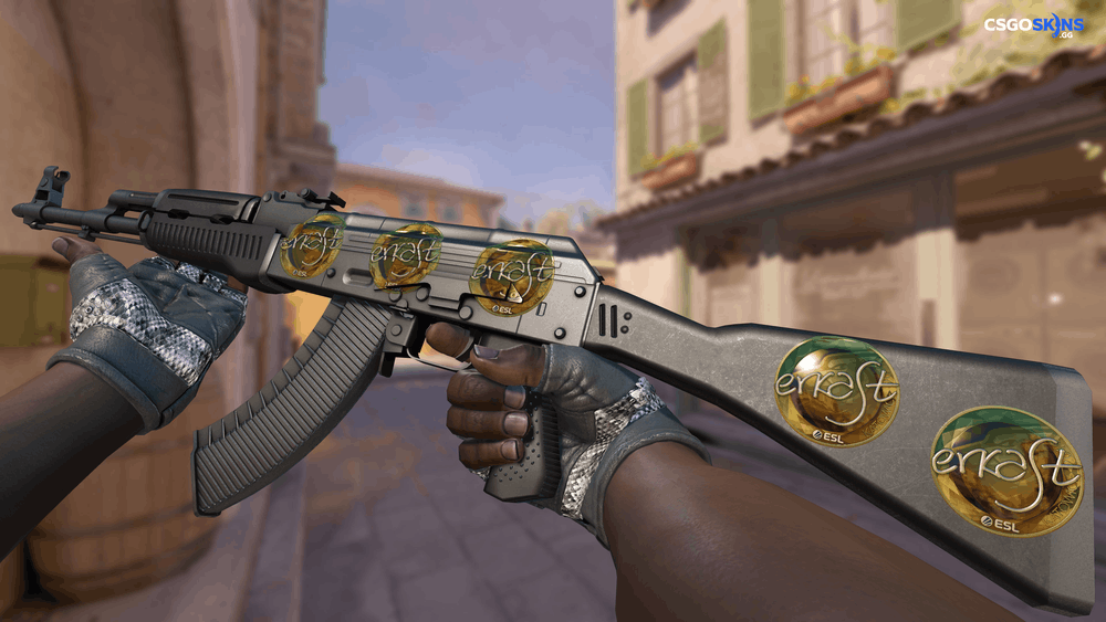 Sticker | erkaSt (Gold) | Katowice 2019 Artwork