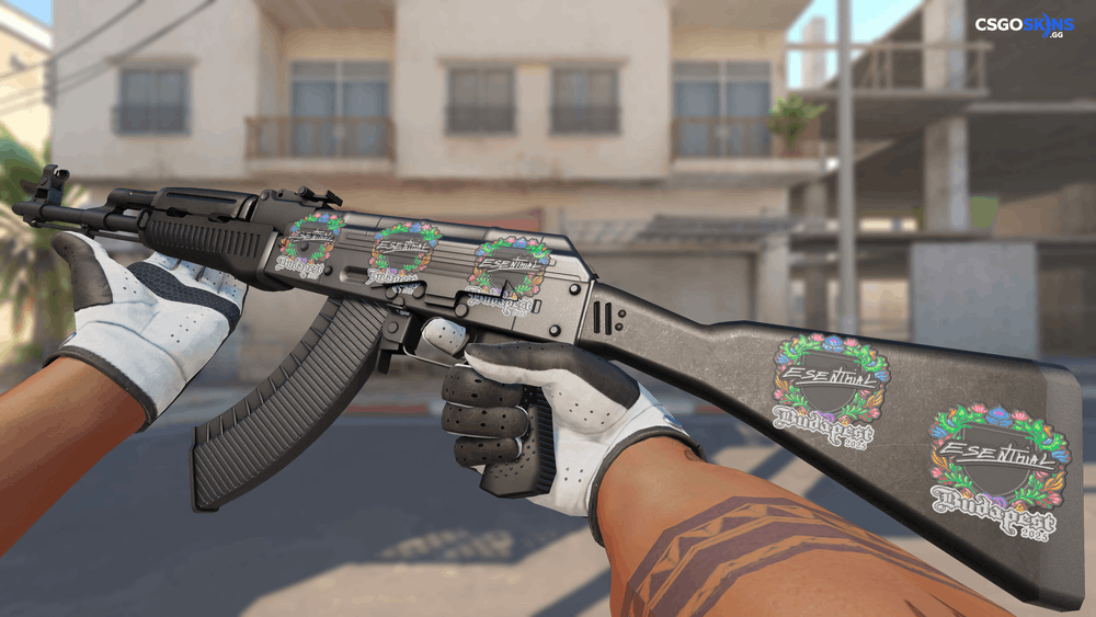 Sticker | esenthial (Embroidered) | Budapest 2025 Artwork