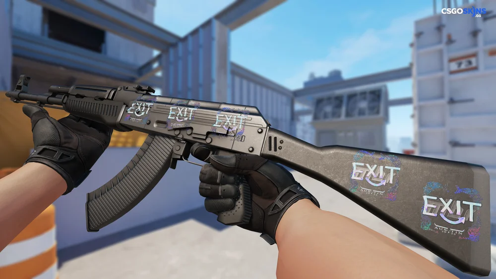 Sticker | exit (Holo) | Austin 2025 Artwork