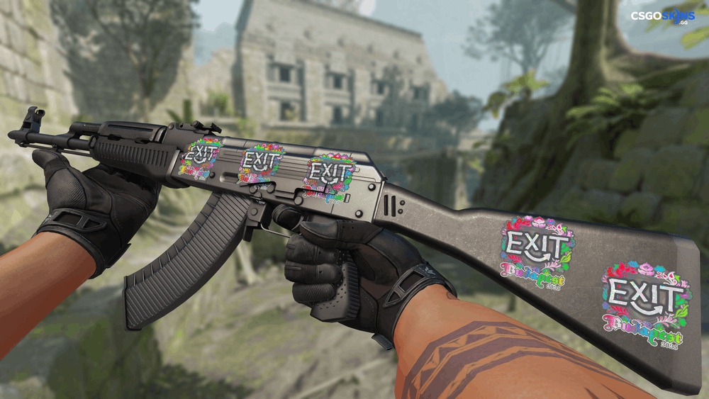 Sticker | exit (Holo) | Budapest 2025 Artwork