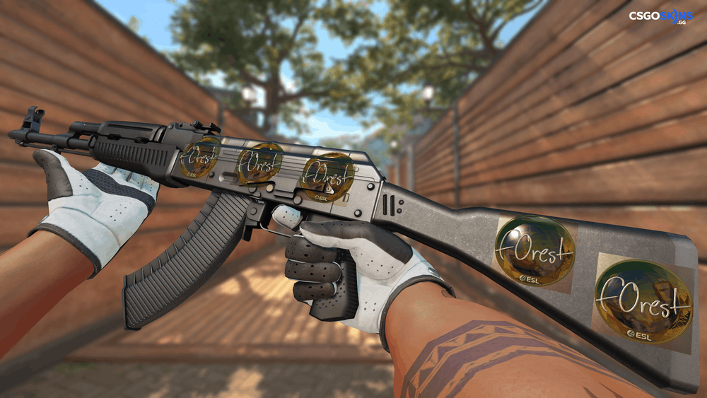 Sticker | f0rest (Gold) | Katowice 2019 Artwork