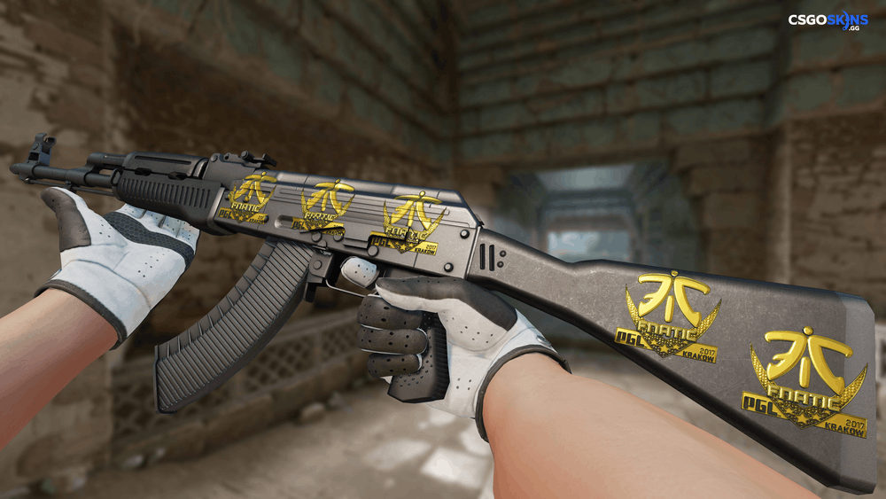 Sticker | Fnatic (Gold) | Krakow 2017 Artwork