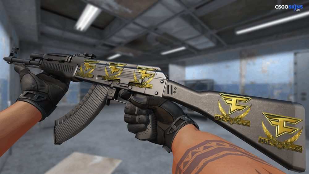 Sticker | FaZe Clan (Gold) | Krakow 2017 Artwork