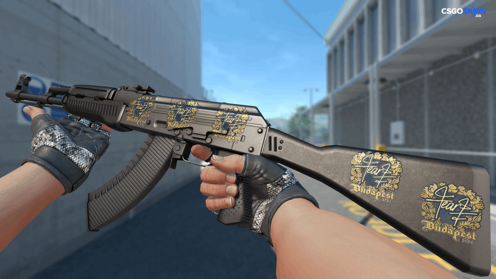 Sticker | fEAR (Gold) | Budapest 2025 Artwork