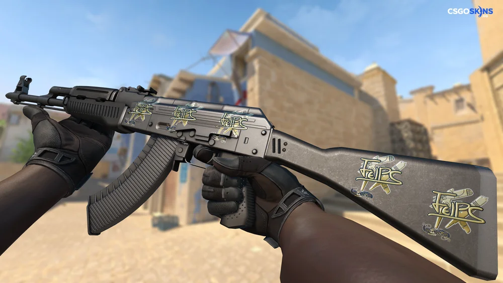 Sticker | felps (Gold) | Paris 2023 Artwork