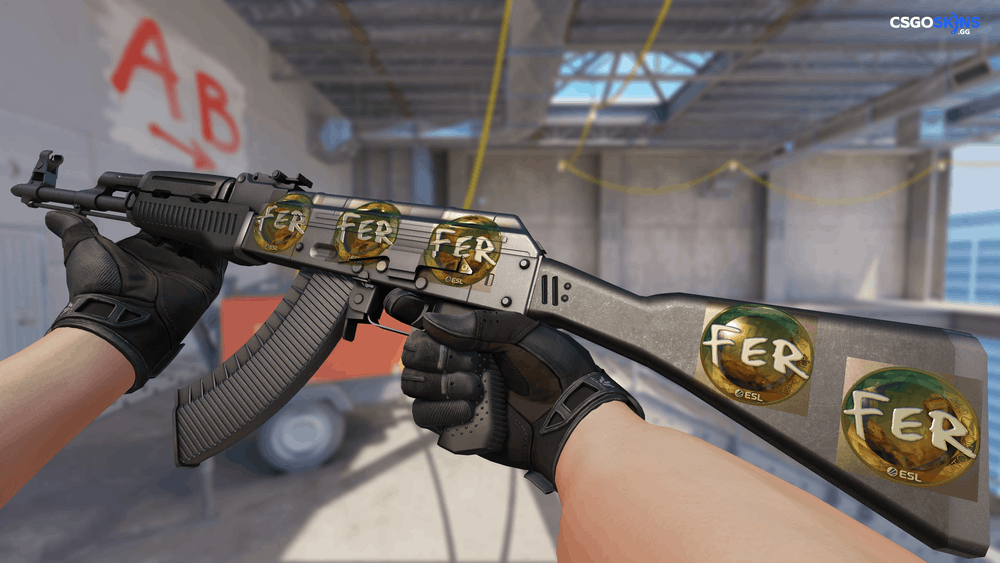 Sticker | fer (Gold) | Katowice 2019 Artwork