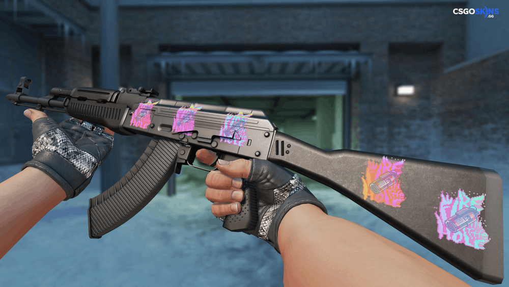 Sticker | Fire in the Hole (Holo) Artwork