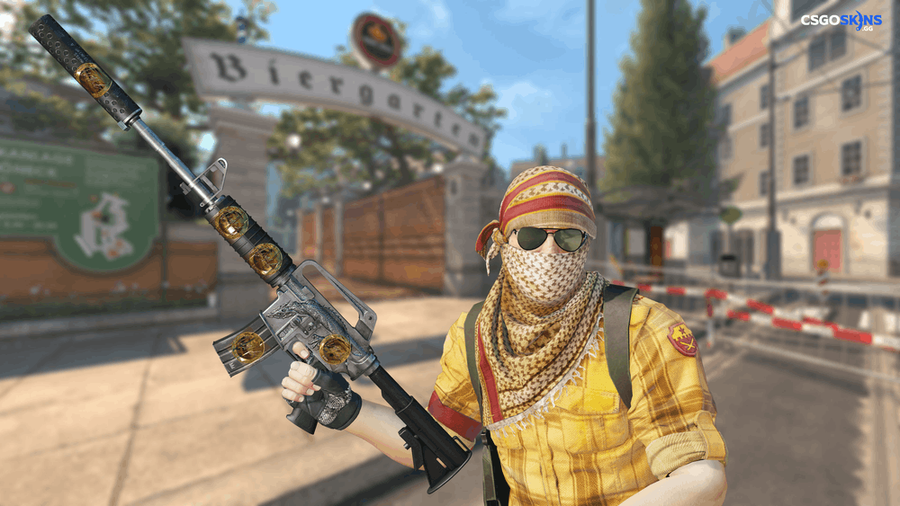 Sticker | flusha (Gold) | Katowice 2019 Artwork