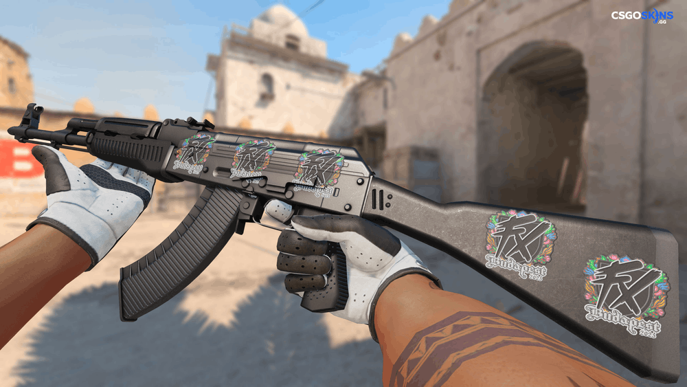 Sticker | Fluxo (Embroidered) | Budapest 2025 Artwork