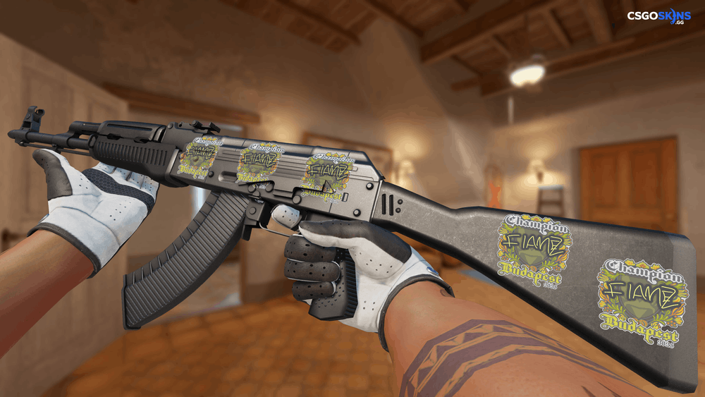 Sticker | FlameZ (Champion) | Budapest 2025 Artwork