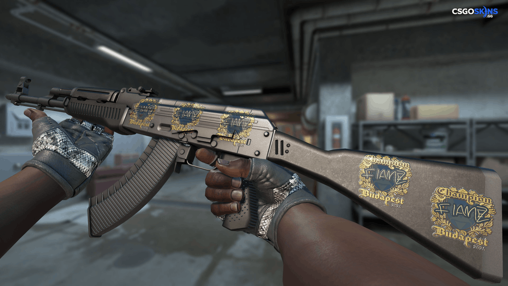 Sticker | FlameZ (Gold, Champion) | Budapest 2025 Artwork