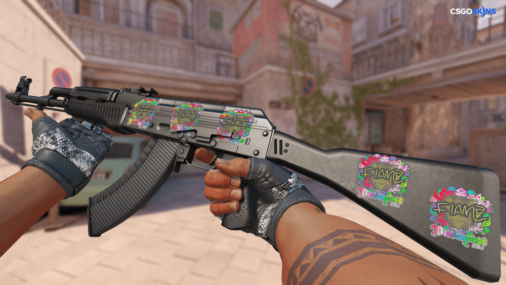 Sticker | FlameZ (Holo) | Budapest 2025 Artwork