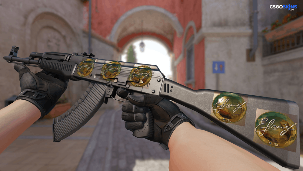 Sticker | flamie (Gold) | Katowice 2019 Artwork