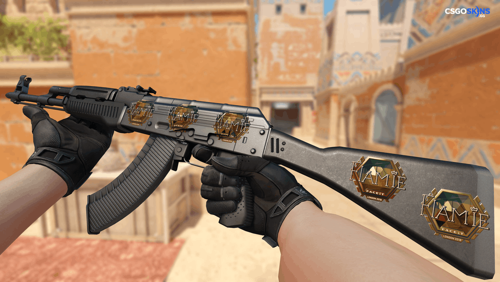 Sticker | flamie (Gold) | London 2018 Artwork