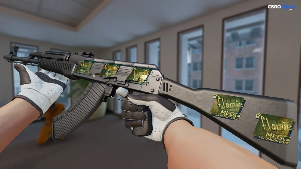 Sticker | flamie (Gold) | MLG Columbus 2016 Artwork
