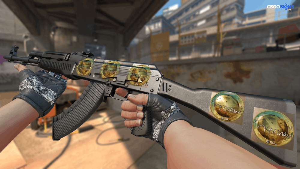 Sticker | Freeman (Gold) | Katowice 2019 Artwork