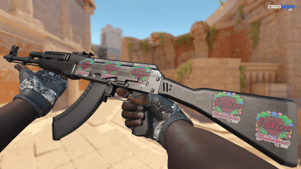 Sticker | frozen (Embroidered) | Budapest 2025 Artwork