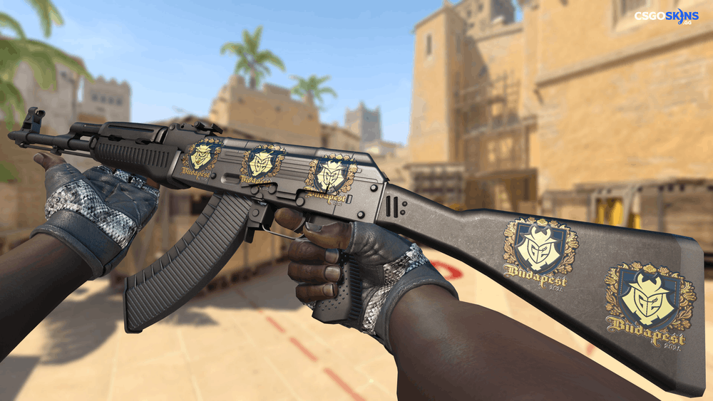 Sticker | G2 esports (Gold) | Budapest 2025 Artwork