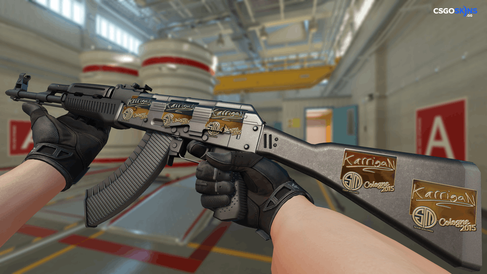 Sticker | karrigan (Gold) | Cologne 2015 Artwork