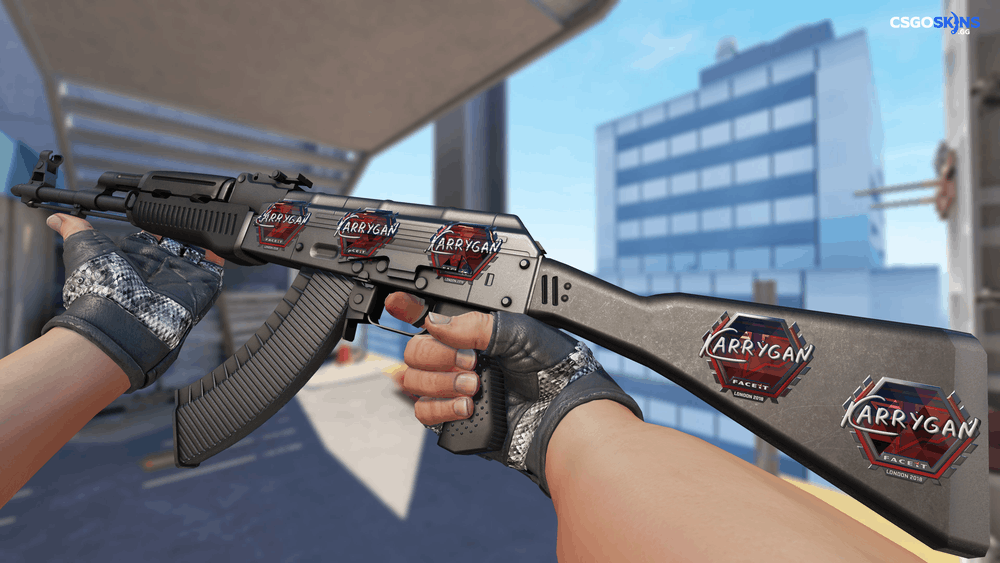 Sticker | karrigan (Foil) | London 2018 Artwork