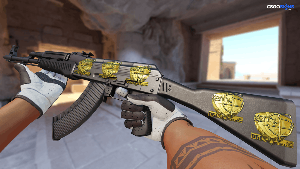 Sticker | kennyS (Gold) | Krakow 2017 Artwork