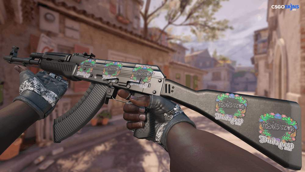 Sticker | kensizor (Embroidered) | Budapest 2025 Artwork