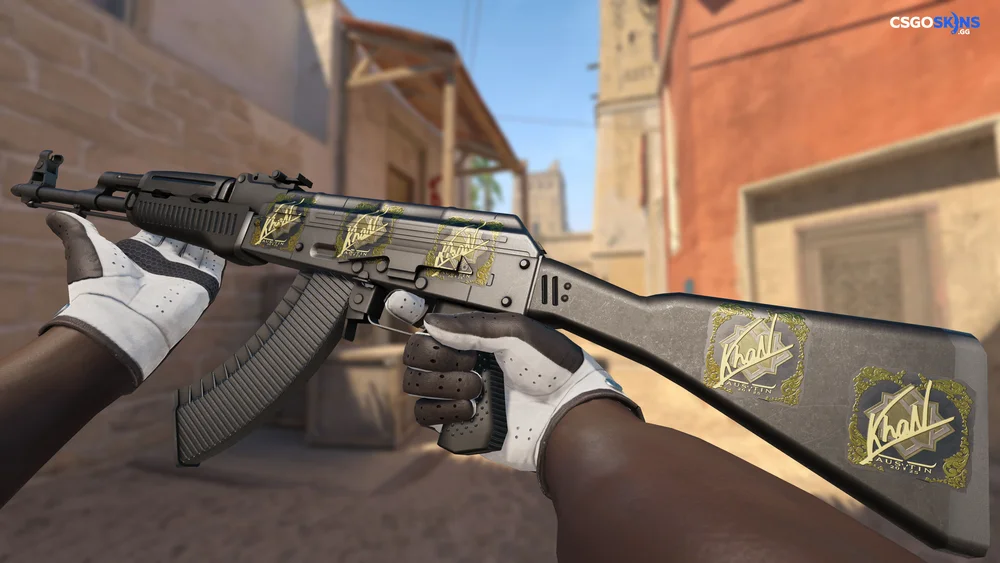Sticker | khaN (Gold) | Austin 2025 Artwork