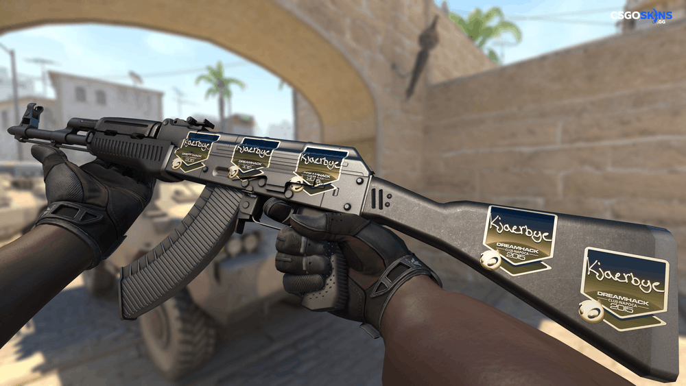 Sticker | Kjaerbye (Gold) | Cluj-Napoca 2015 Artwork