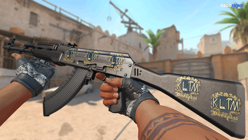 Sticker | kl1m (Gold) | Budapest 2025 Artwork