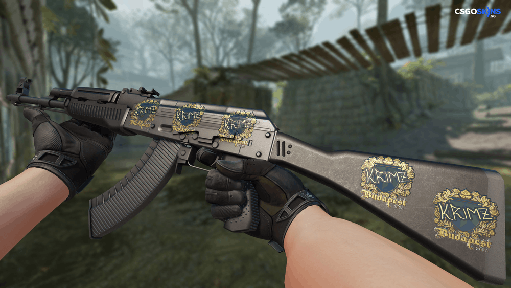 Sticker | KRIMZ (Gold) | Budapest 2025 Artwork