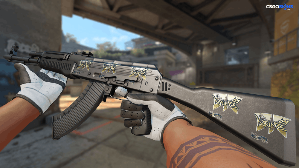 Sticker | KRIMZ (Gold) | Paris 2023 Artwork