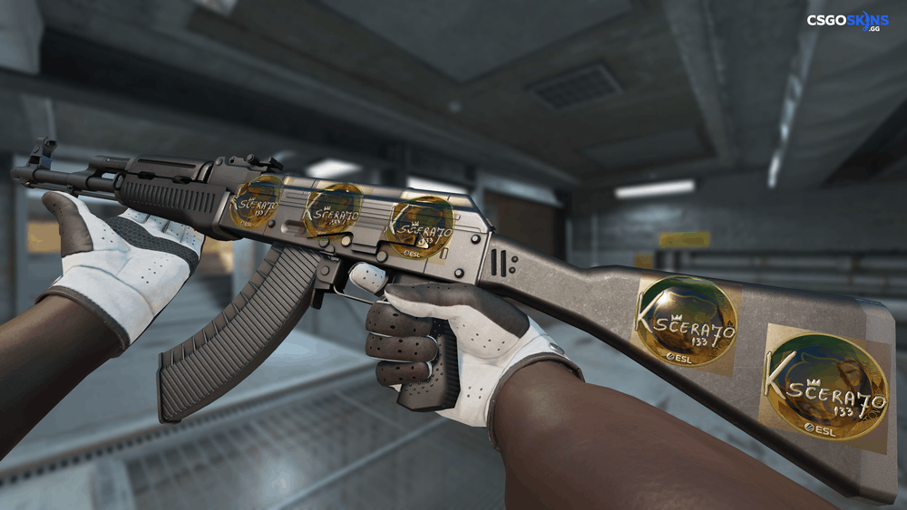 Sticker | KSCERATO (Gold) | Katowice 2019 Artwork