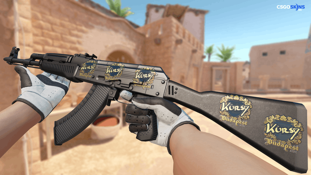 Sticker | Kursy (Gold) | Budapest 2025 Artwork