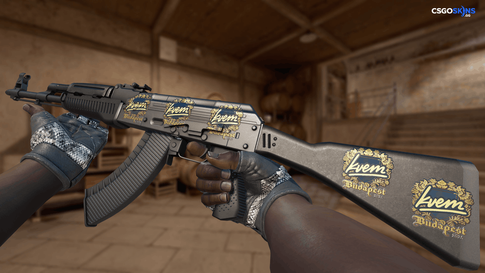 Sticker | Kvem (Gold) | Budapest 2025 Artwork