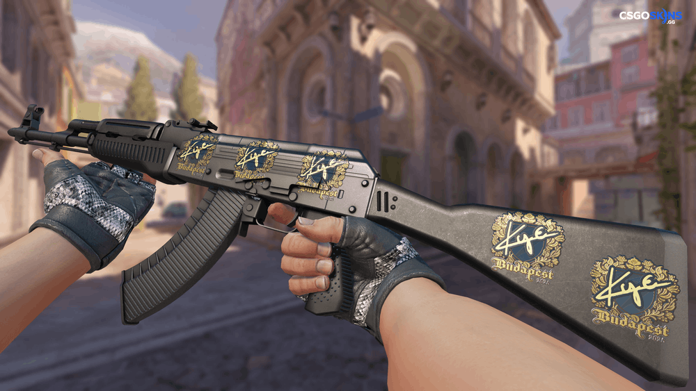 Sticker | kye (Gold) | Budapest 2025 Artwork