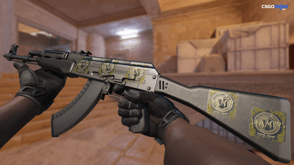 Sticker | hampus (Gold) | Austin 2025 Artwork