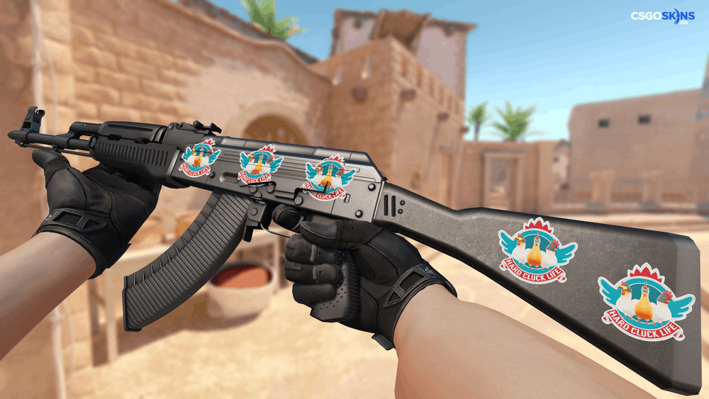 Sticker | Hard Cluck Life Artwork