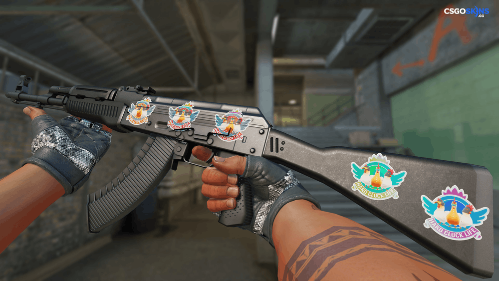 Sticker | Hard Cluck Life (Holo) Artwork