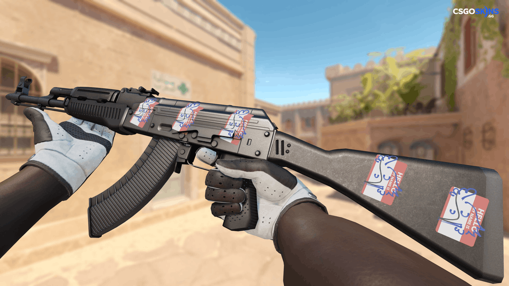 Sticker | Hello AK-47 Artwork
