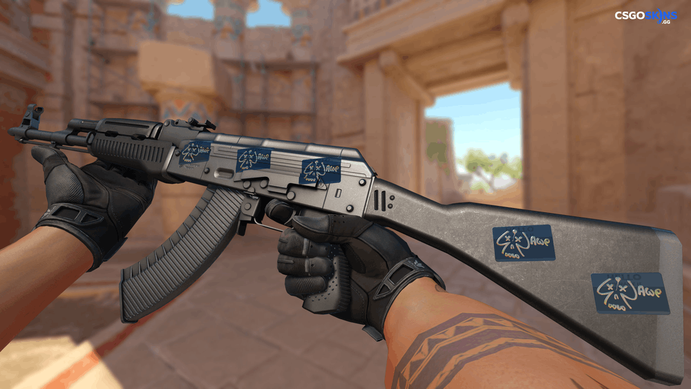 Sticker | Hello AWP (Gold) Artwork