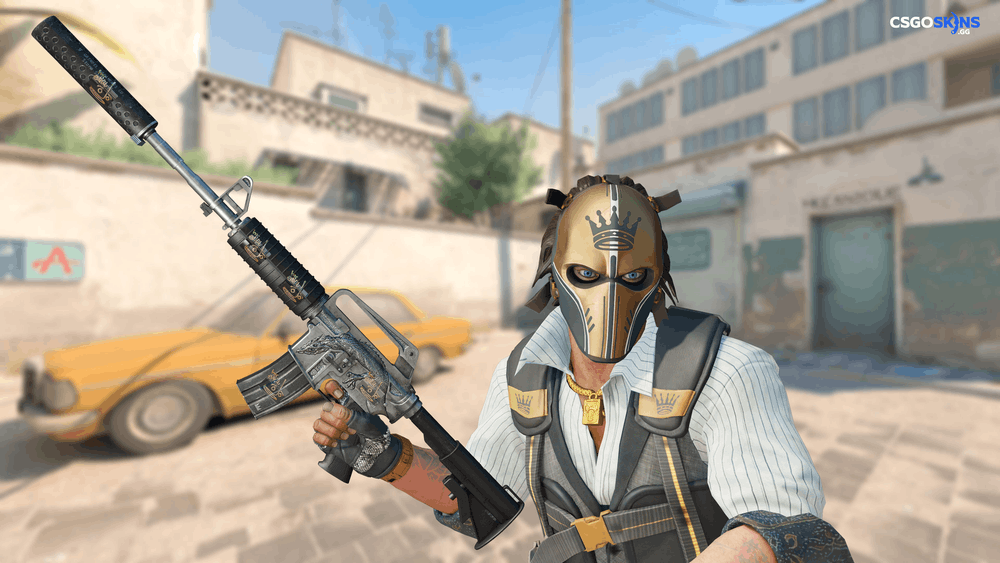Sticker | Hello Galil AR (Gold) Artwork